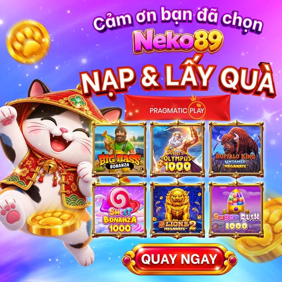 Nạp & lấy quà, Pragmatic Play - neko89-vn.com